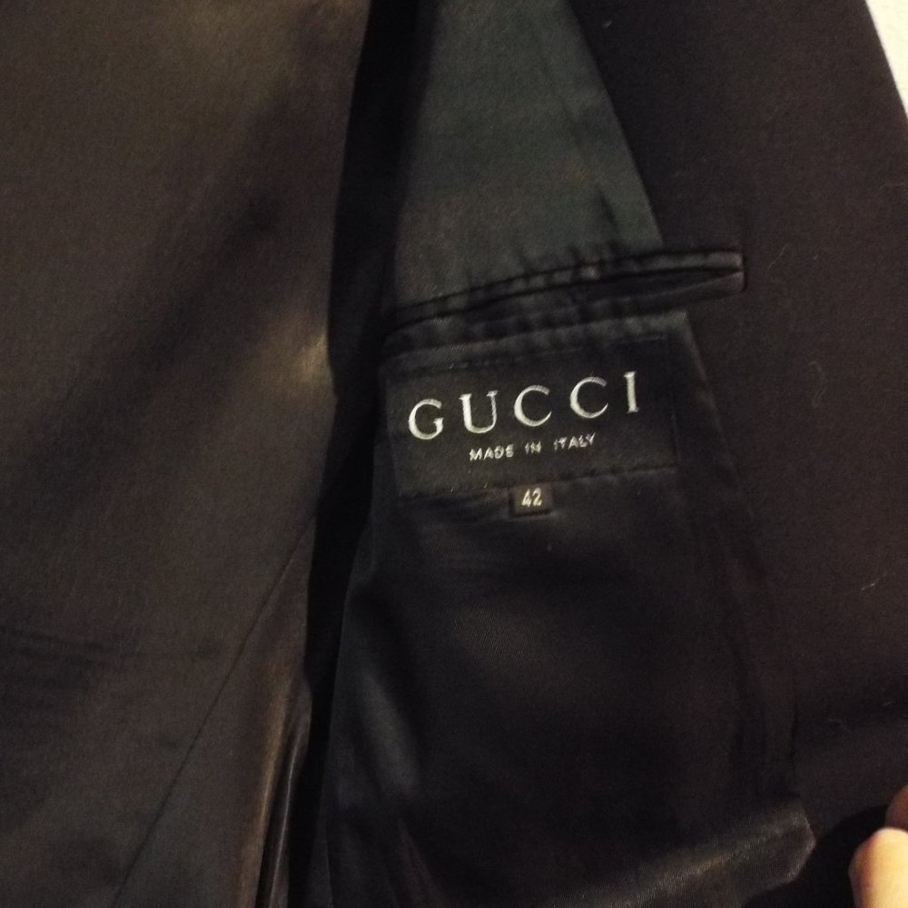 Gucci Black Pant Suit Women's Size 42 - Picture 3 of 12